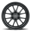 Method Raised MR802 20x9 / 8x6.5 BP / 0mm Offset / 121.3mm Bore - Double Black Milled Wheel