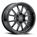 Method Raised MR802 20x9 / 8x6.5 BP / 0mm Offset / 121.3mm Bore - Double Black Milled Wheel