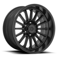 WHIPLASH 20x10 5x127.00 SATIN BLACK (18 mm)