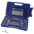 IRWIN 117PC FRACTIONAL/METRIC TAP & DIE SET