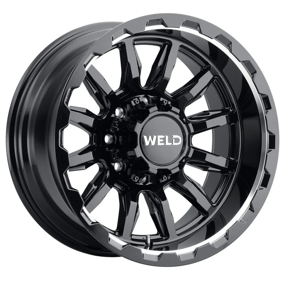 Weld black auto part