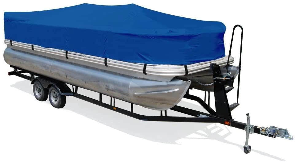 HOT SHOT BOAT COVERPONTOON 25FT1IN26FT X 102IN PLAYPEN COVERPACIFIC BLUE