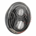 8700 EVO2 1224V ECE LED RHT HIGH/LOW BEAM HEATED HEADLIGHT W/BLK INNER BEZEL SGL LIGHT FPDRL