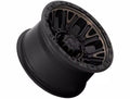 D824 17X9 6X5.5 M-BLK-DDT 1MM
