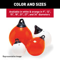 TUFF END BUOY 34IN ROCKET RED