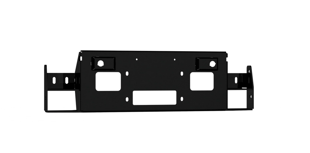 2023 SILVERADO 2500/3500 HD VAQUERO FRONT BUMPER ACCESSORY WINCH PLATE TEXTURE BLACK