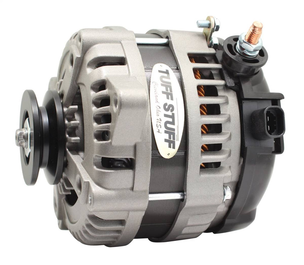 225 MAX AMP Alternator 1-Groove 1-Wire Cast