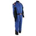 Suit Chevron Blue 3X- Large SFI-5