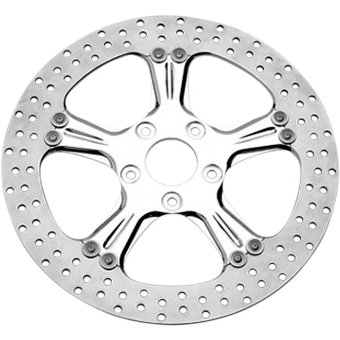 Performance Machine Disc/Carr 11.8 Wrath Fr - Chrome