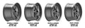 Kansei Wheels hardware kit detail
