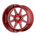 XD844 22X10 8X180 BR-RED MILL -18MM