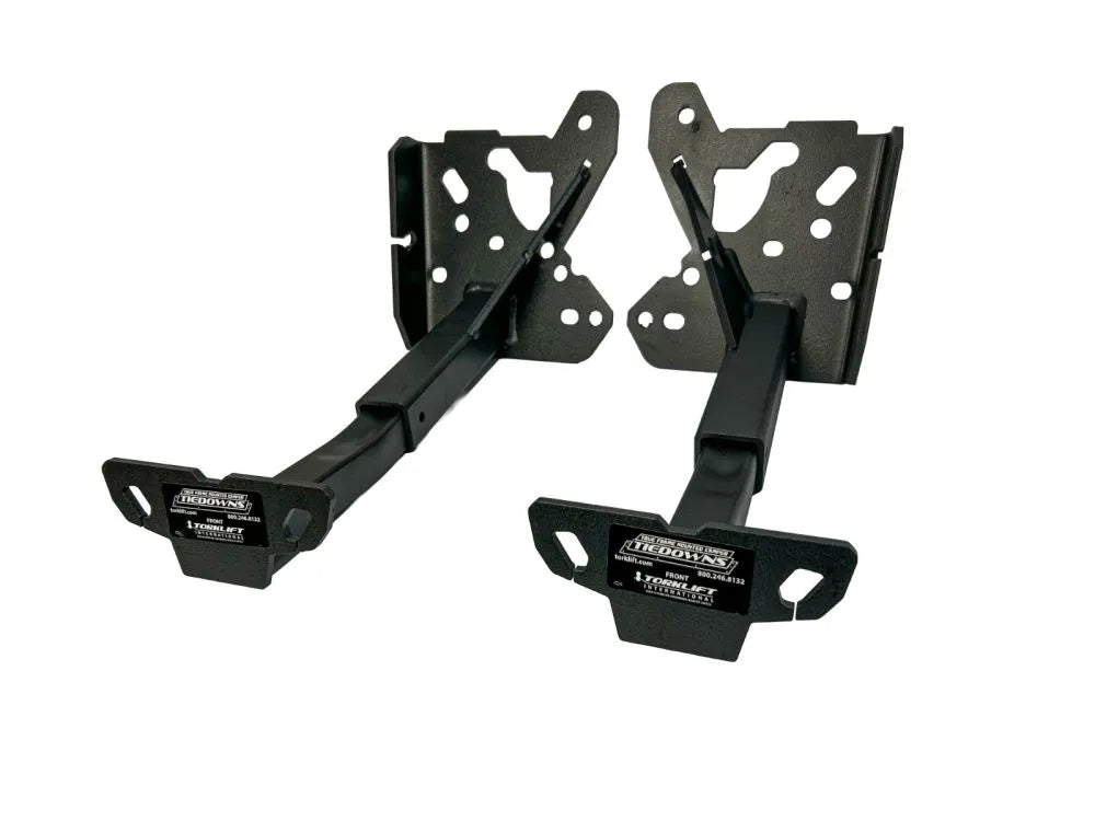 CAMPER TIEDOWNS FRAMEMOUNTED FRONT FORD F250 F350 8FT BED