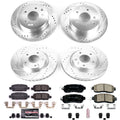 Power Stop 14-17 Nissan Leaf Front & Rear Z23 Evolution Sport Brake Kit