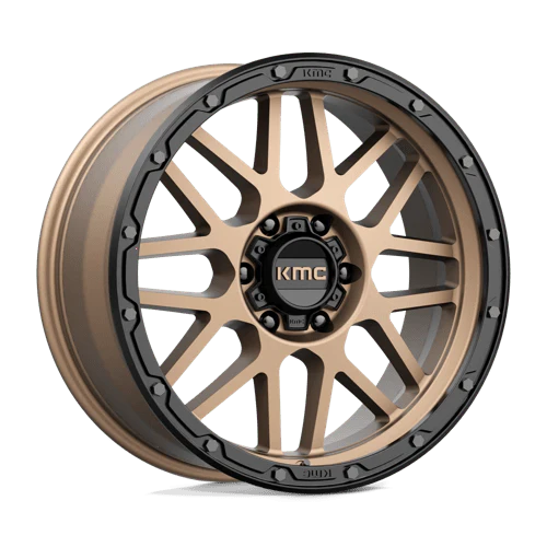 KMC Wheels black auto part