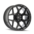 MAYHEM VANQUISH 8119 GLOSS BLACK MILLED 22X10 6-135/6-139.7 -19MM 106.1MM