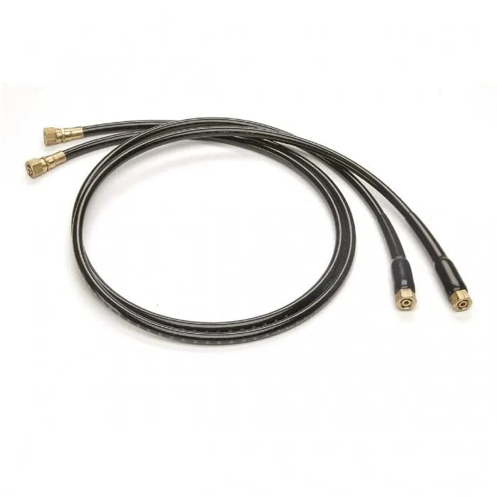 TWO FLEXIBLE HOSES 37FT