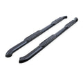 4" OVAL BENT SIDE BAR BLK