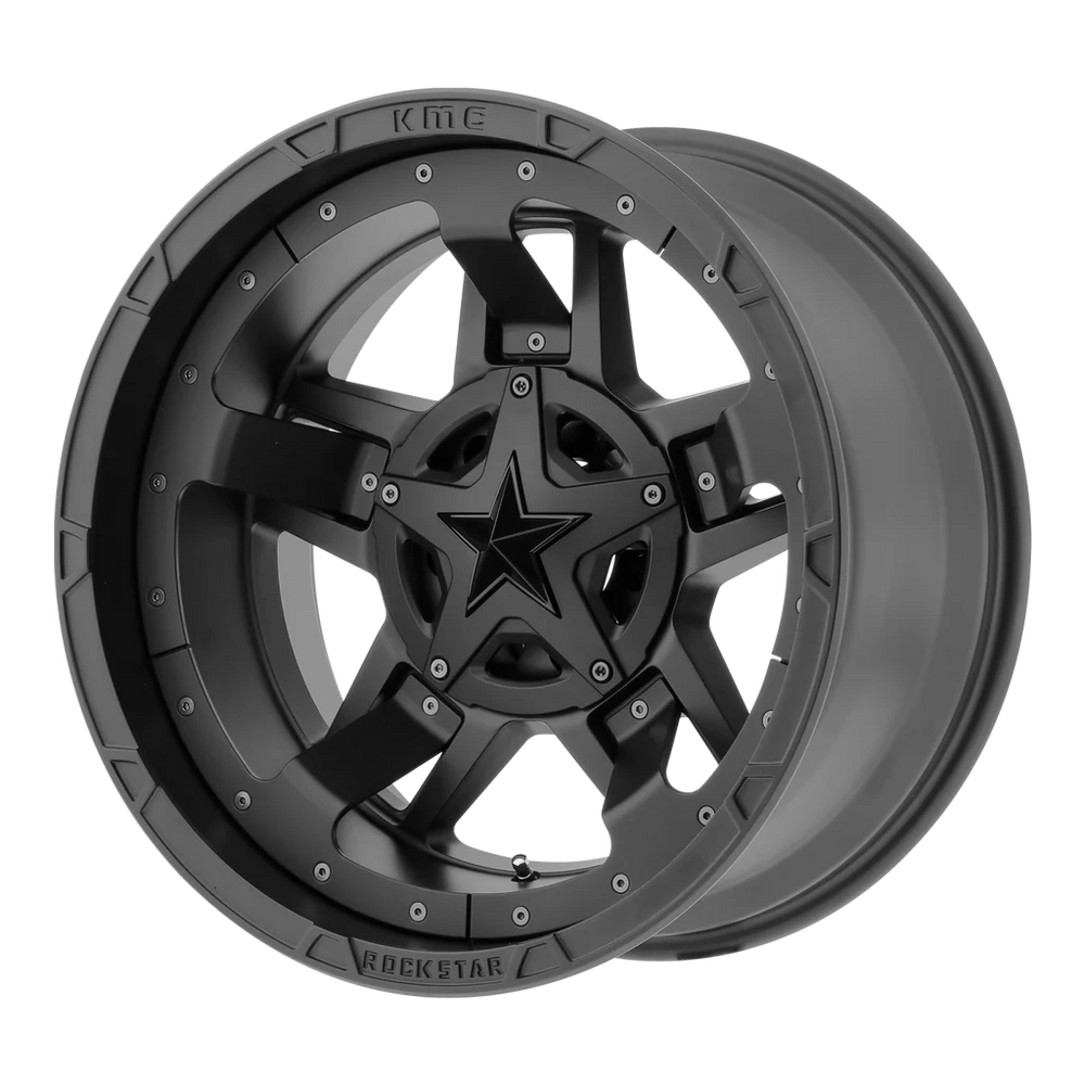 KMC Wheels black auto part