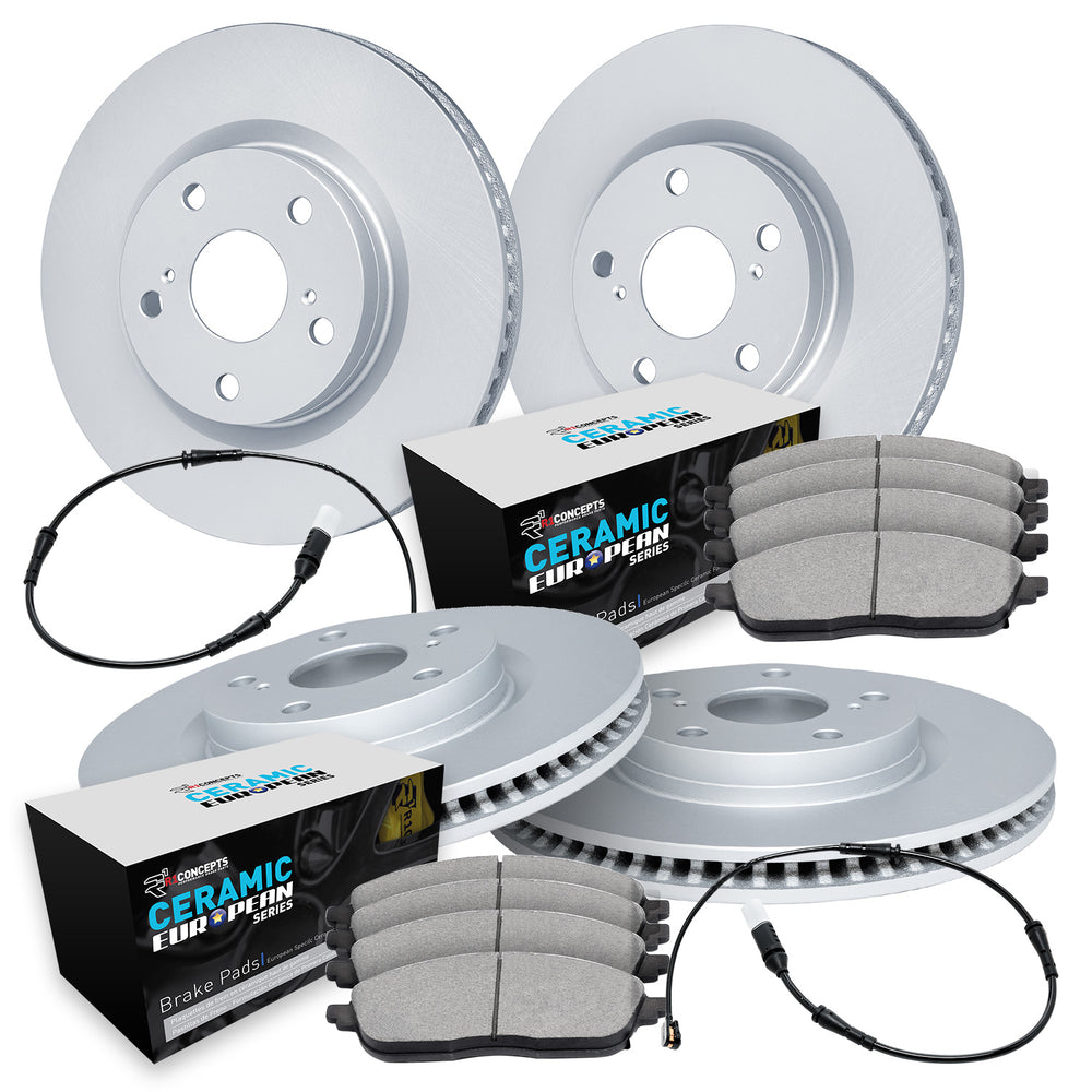 R1 Concepts Disc Brake Kit Fits Mercedes-Benz E300