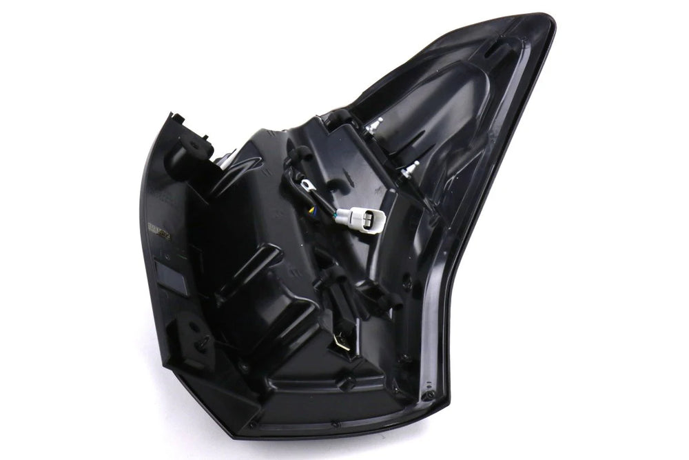 ***Discontinued***OLM USDM CS Style LED Tail Lights (Smoke Lens Black Base w White Bar) - 2014-2018 Forester