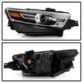 1416 GRAND CHEROKEE LED LIGHT BAR PROJECTOR HEADLIGHTS LEFT AND RIGHT BLACK