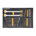 MODSET 21PC SAE 72T RW STD/STUBBY SET