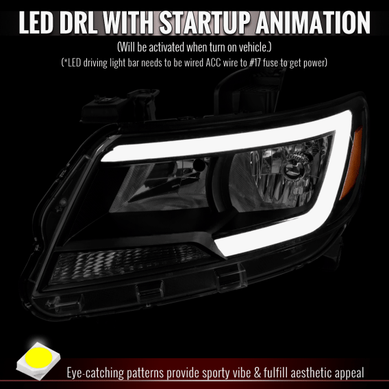CHEVROLET COLORADO HEADLIGHT WITH L