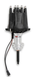 MSD Black Chrysler 318-360 Pro-Billet Distributor All The Performance Of Our Pro-Billet Line Now Available With Black Cap For Your Small Block Chrysler. Must Be Used With MSD 6, 7, Or 8-Series Ignition MSD Ignition