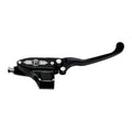 Bikers Choice Black 9/16 Bore Custom Handlebar Control Kit 1 Inch Bar Cable Clutch No Switches