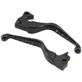 Bikers Choice Black 9/16 Bore Custom Handlebar Control Kit 1 Inch Bar Cable Clutch No Switches