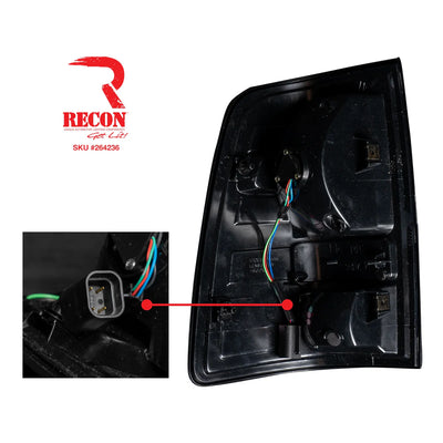 Recon Truck Accessories red tail light