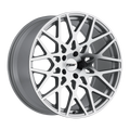 TSW Alloy Wheels silver auto part