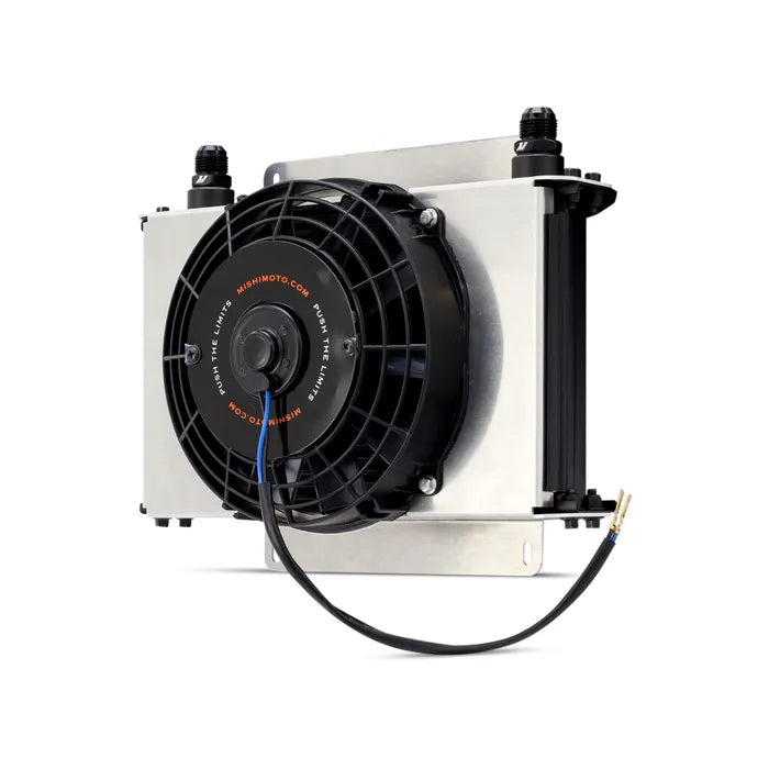 Mishimoto Universal Oil Cooler Kit 25-Row Cooler 1x 8 Fan