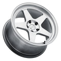 KANSEI KNP HYPER SILVER W/BRIGHT MACHINED LIP 19X10.5 5X114.3 +35