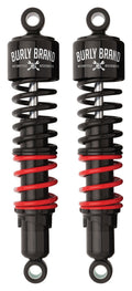 Burly Brand H-D Touring Stiletto Shocks 13in STD - Black