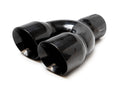 FactionFab Axle Back Exhaust Dual Black Chrome Tip 2022 WRX