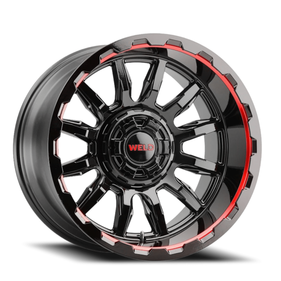 Weld black auto part