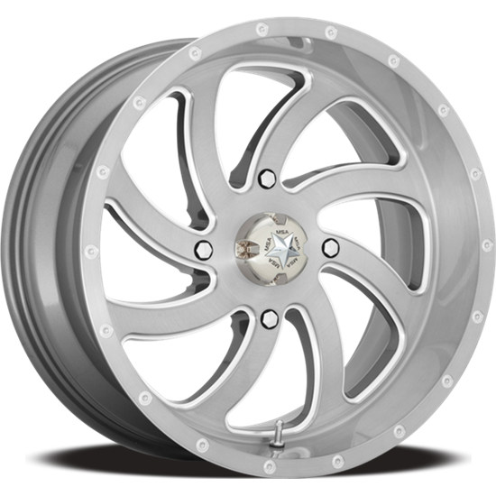 SWITCH 20X7 4X137.00 BRUSHED TITANI