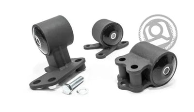 Innovative 92-95 Civic B/D Series Black Aluminum Mounts 85A Bushings (Auto to Manual Hydro 2 Bolt)