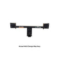 1014 OUTBACK ECOHITCH TRAILER HITCH HIDDEN DESIGN 11/4IN BLACK