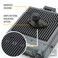 RADIO KIT PLUS RAMBLER G4 HIGH POWER GMRS MOBILE RADIO KIT WITH EXTERNAL SPEAK