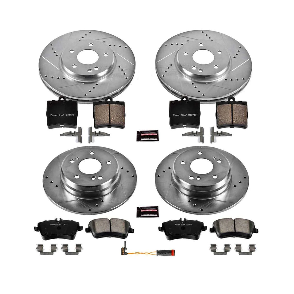 Power Stop 06-08 Mercedes-Benz SLK280 Front & Rear Z23 Evolution Sport Brake Kit