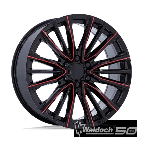 PR223 22X9 6X5.5 G-BLK MILL-RD 28MM