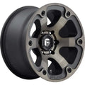 ~(37 lbs. 20X20X12)~ BEAST 17x9 5x127.00 MATTE BLACK DOUBLE DARK TINT (-12 mm)