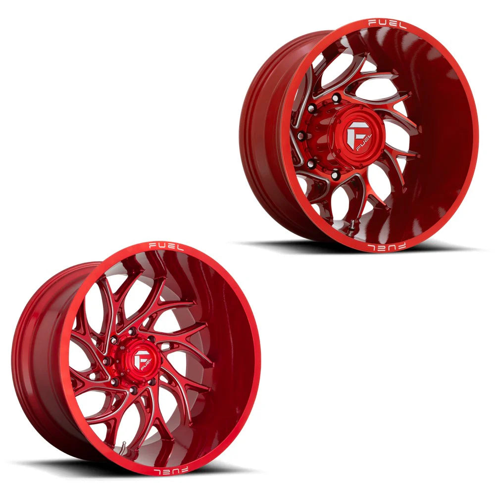D742 22X8.25 8X210 GL-RED-MIL -246M