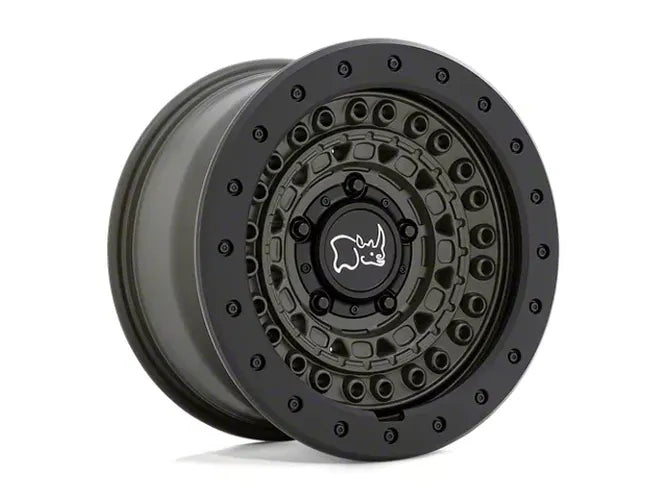 BLACK RHINO HARD ALLOYS BRBCD 17X8.5 5X5.0 OD-GRN BLK-RKGRD -34MM - 1785BCD-45127N71