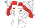 SPC Performance 09-17 Audi A4/RS4/S4 / 09-16 Audi A5/S5 Front Upper Multi Link Control Arm - Left