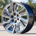 22 IN REPLICA WHEEL CV39 FITS GMC SIERRA RIM 22X9 HYPER WHEEL