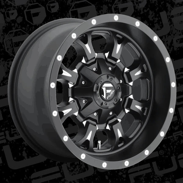D517 17X9 8X6.5 MT-BLK-MIL -12MM