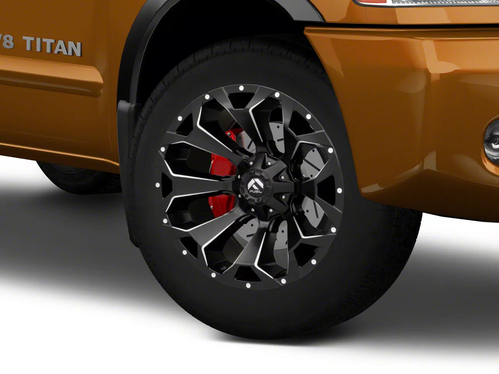 ASSAULT 20x9 6x139.70 MATTE BLACK MILLED (35 mm)